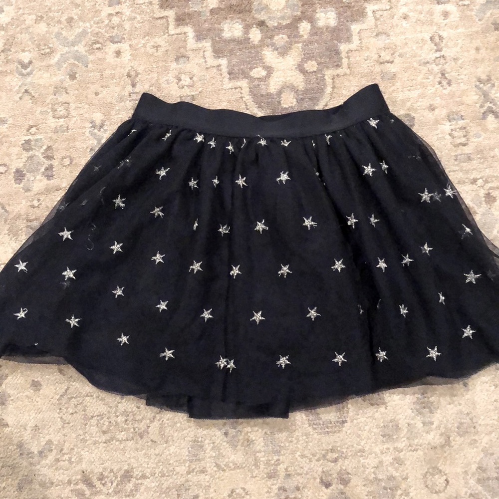 Navy Gap Tulle Skirt